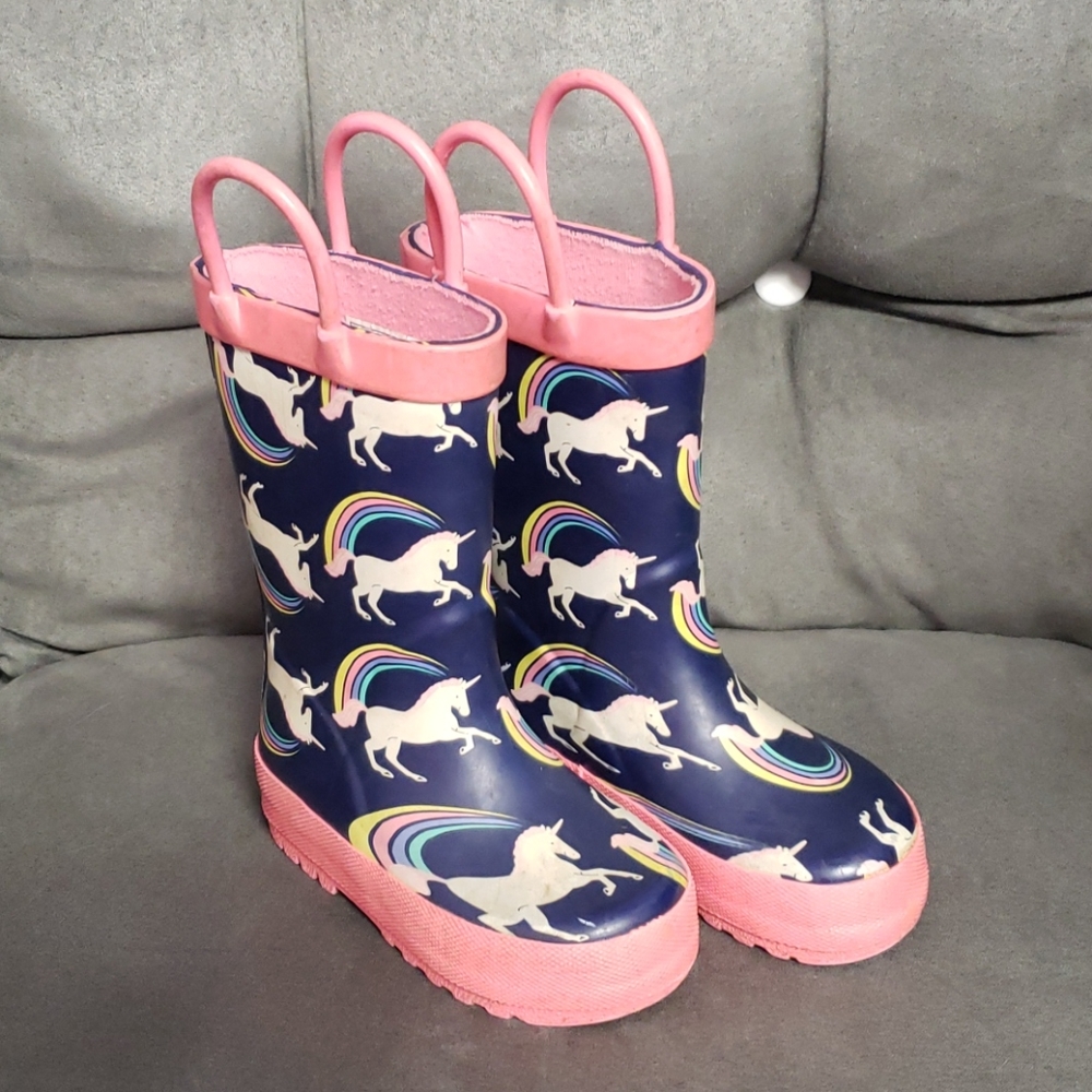Carter's rain boots toddler size 5